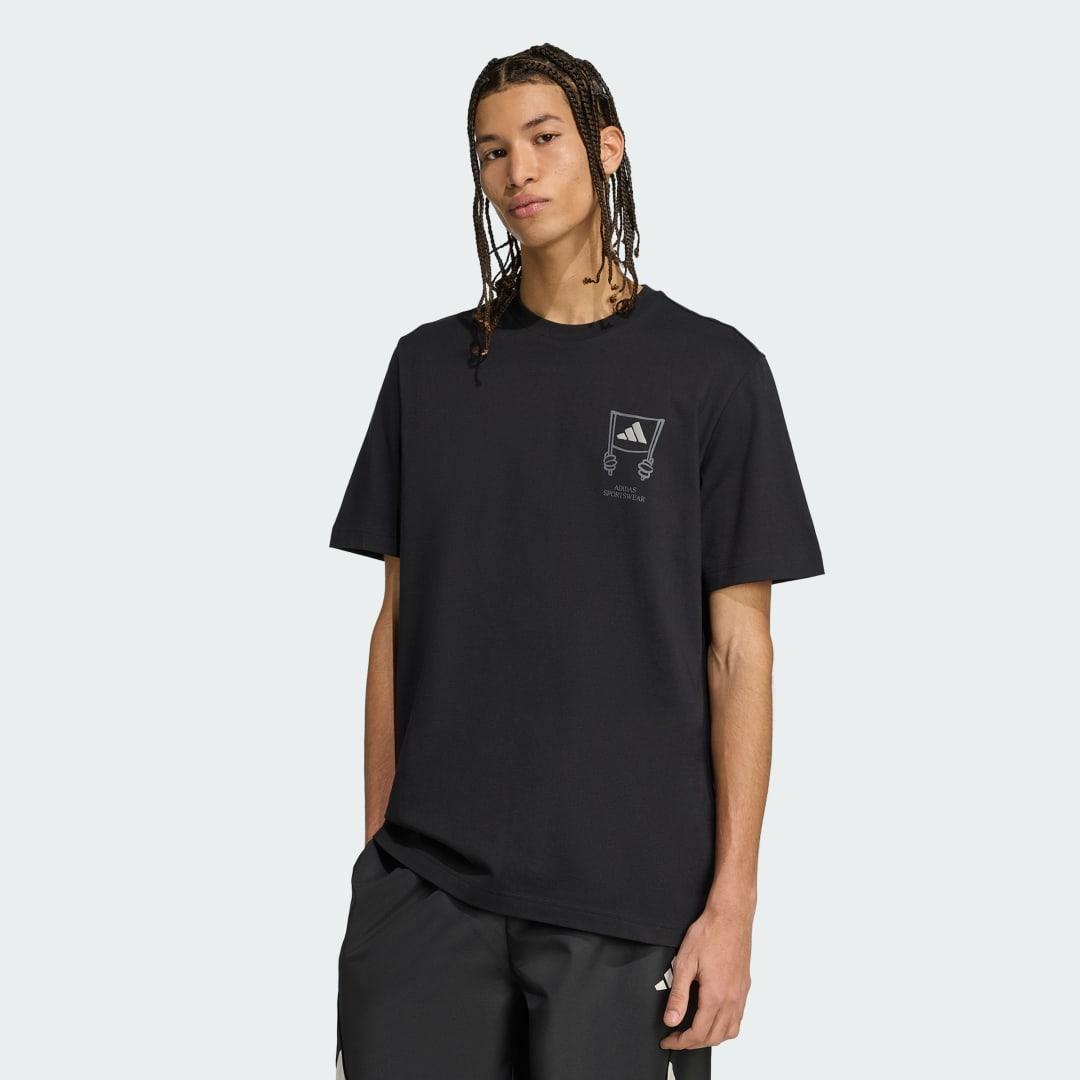 Stadium Crowd Loose Graphic Tee Product Image