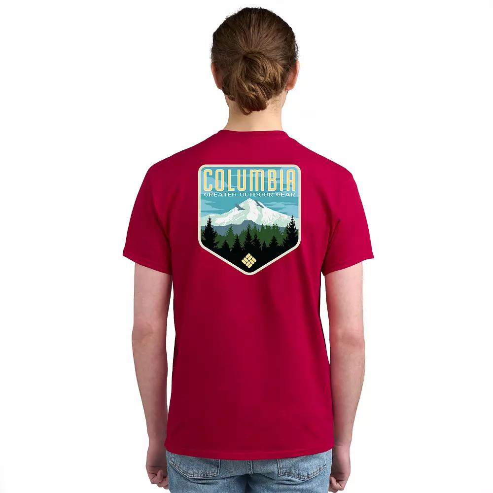 Men's Columbia Adventure Print Short Sleeve Graphic Tee,  Product Image