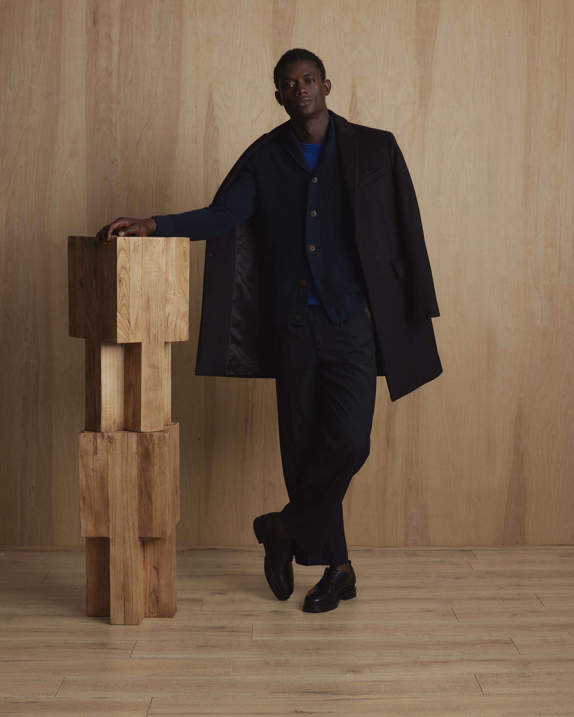 Quince | Men's Italian Wool Overcoat Wool/Nylon Product Image