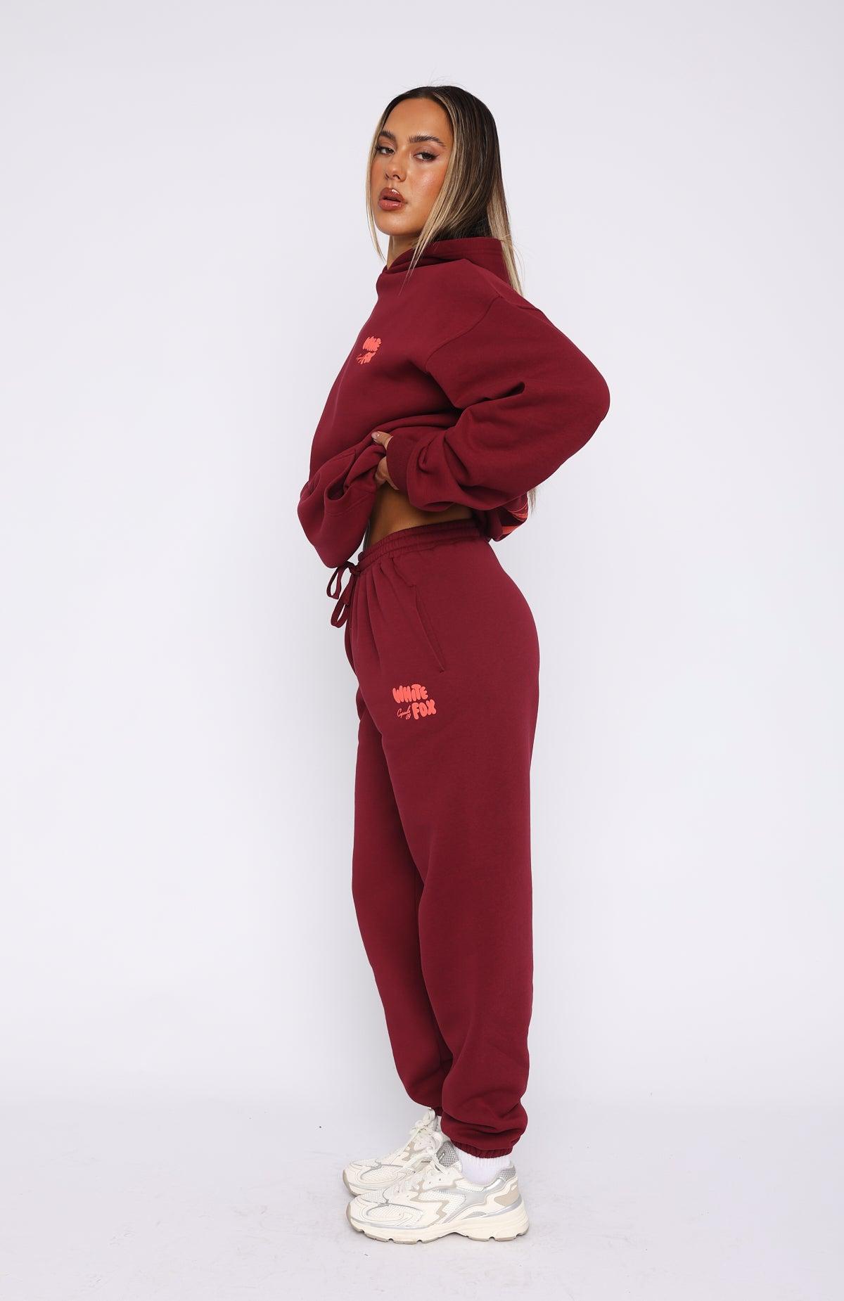 Capsule 9 Star Of The Moment Sweatpants Burgundy Product Image
