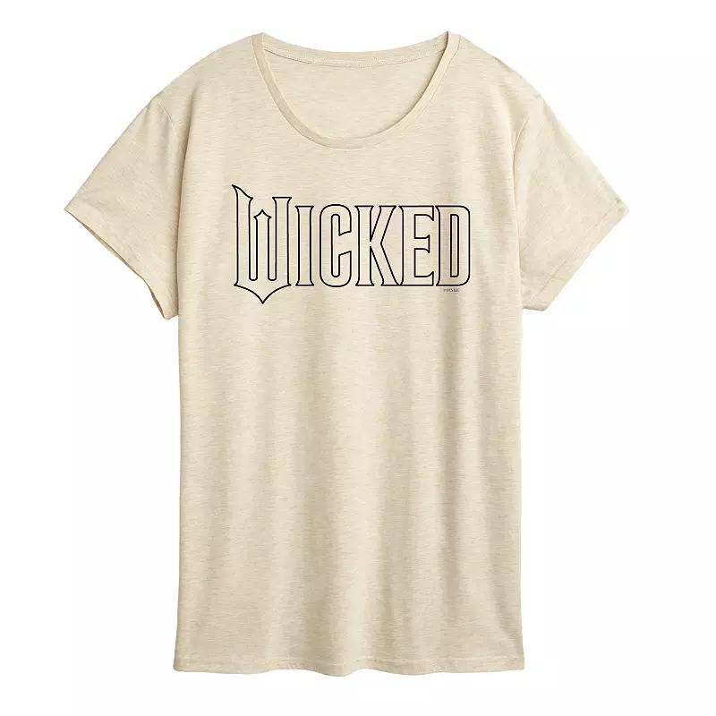Women's Wicked Outline Logo Graphic Tee,  Product Image