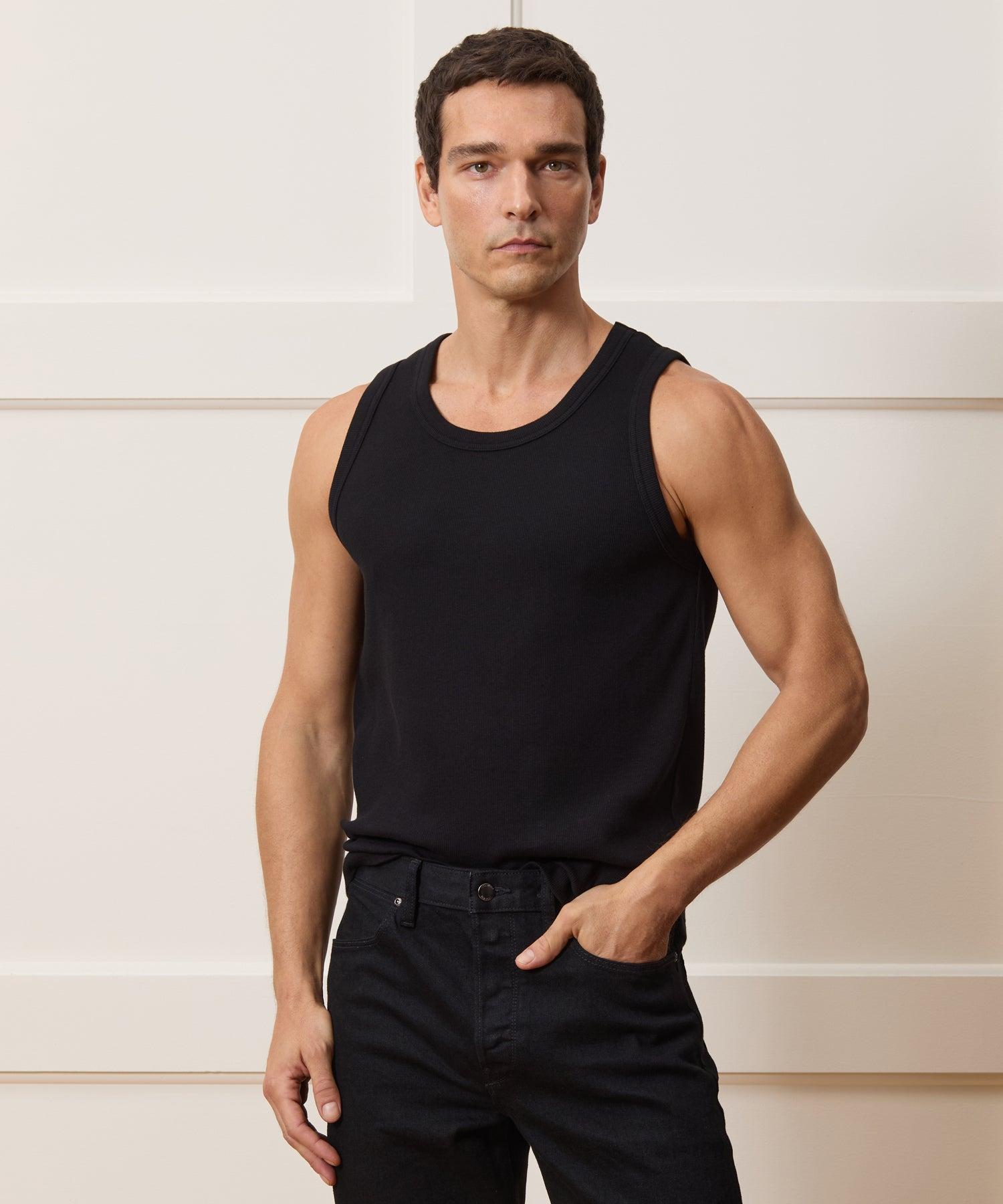 Portuguese Cotton High Neck Tank Product Image