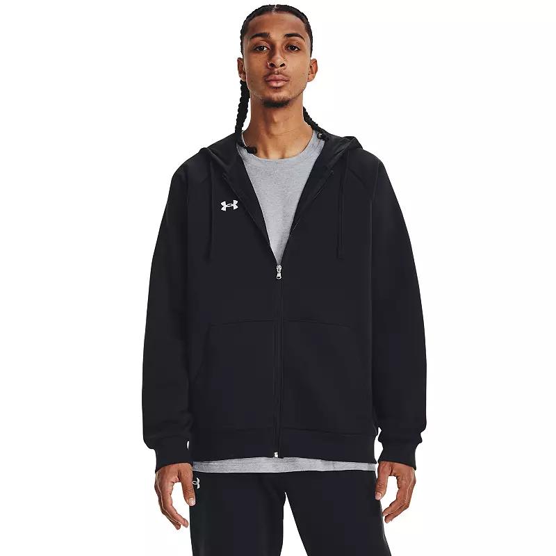 Big & Tall Under Armour Rival Fleece Full-Zip Hoodie, Men's,  Product Image