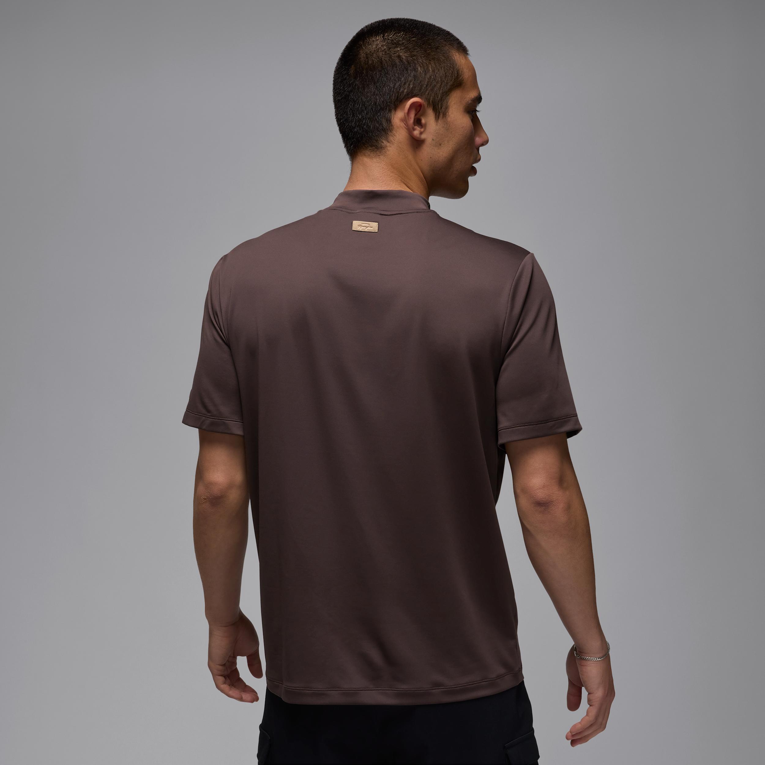 Men's Jordan Sport Mock-Neck Golf T-Shirt Product Image