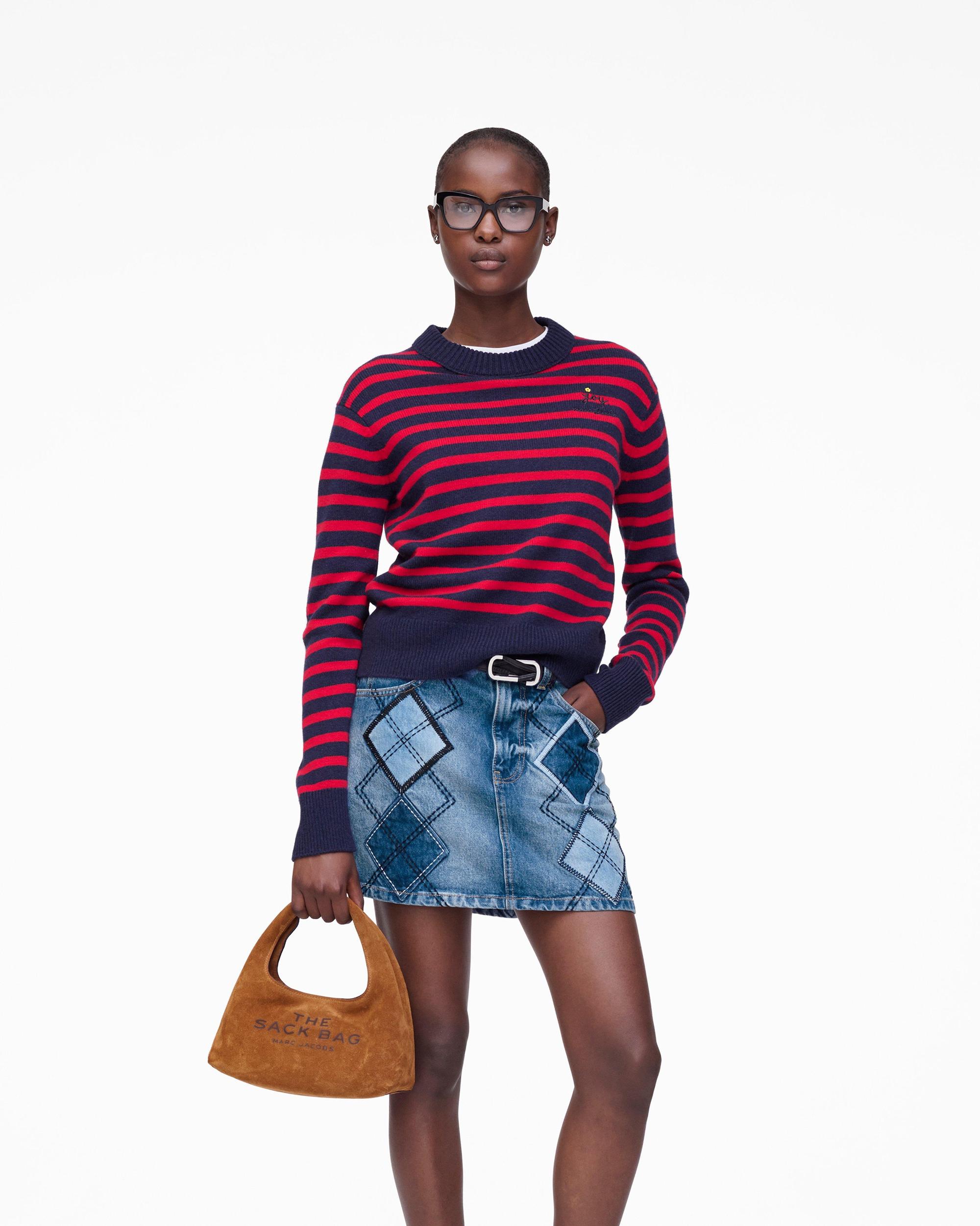 The Suede Mini Sack Bag Product Image