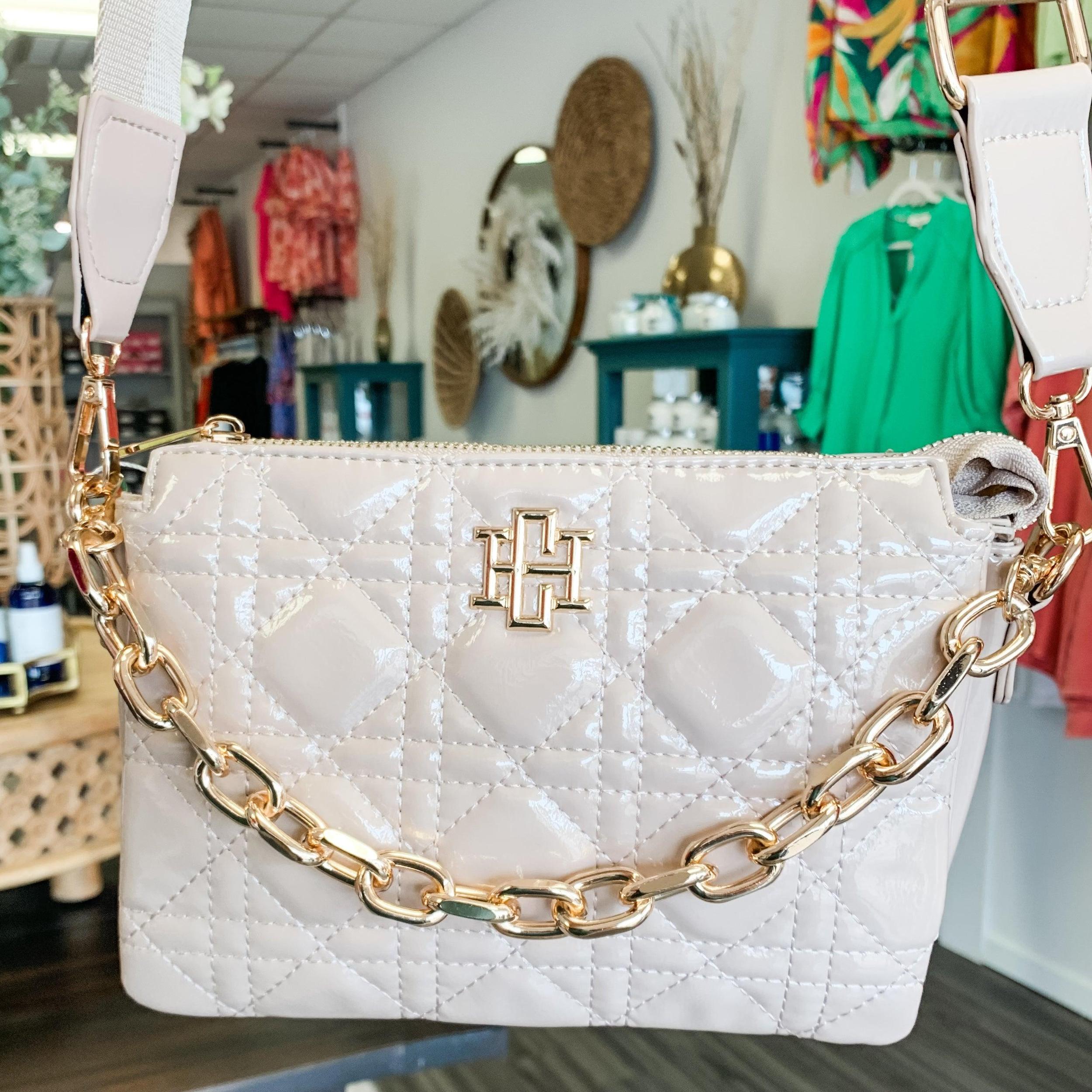 Jace Quilted Crossbody Bag 2 Colors Product Image