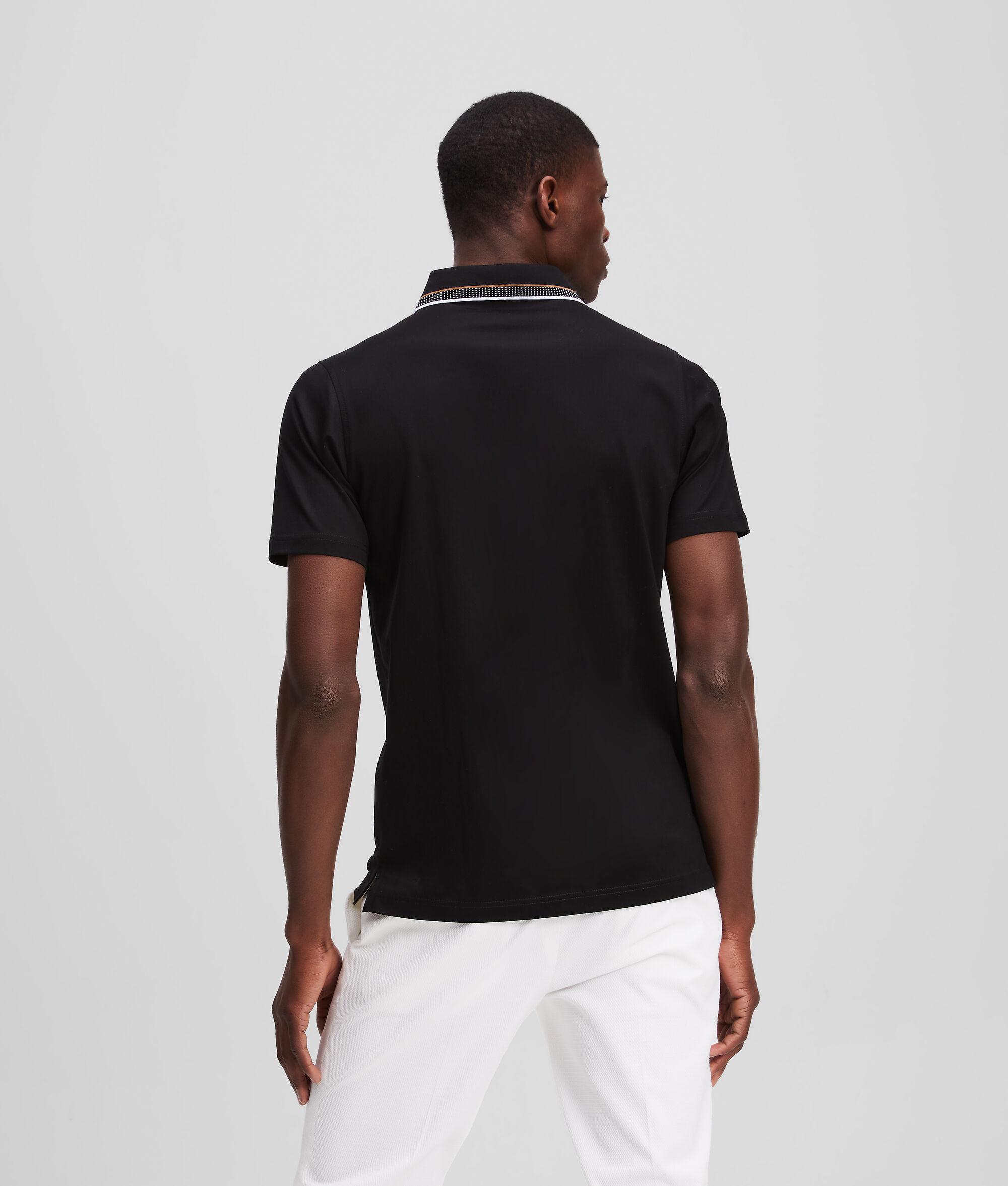 STRIPED COLLAR POLO SHIRT Product Image