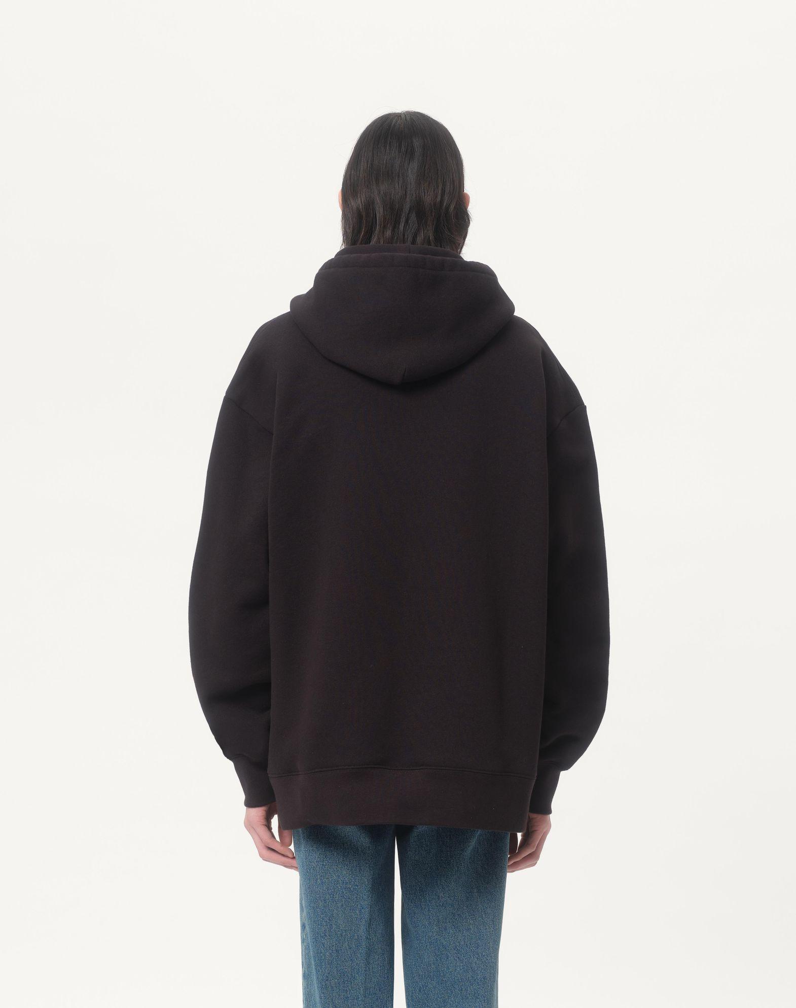 Cotton Sweatshirt With Le Chat De La Maison Patch Product Image