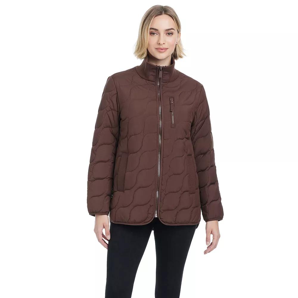 Women's Modern Supply by Sanctuary Rib Knit Puffer Jacket,  Product Image