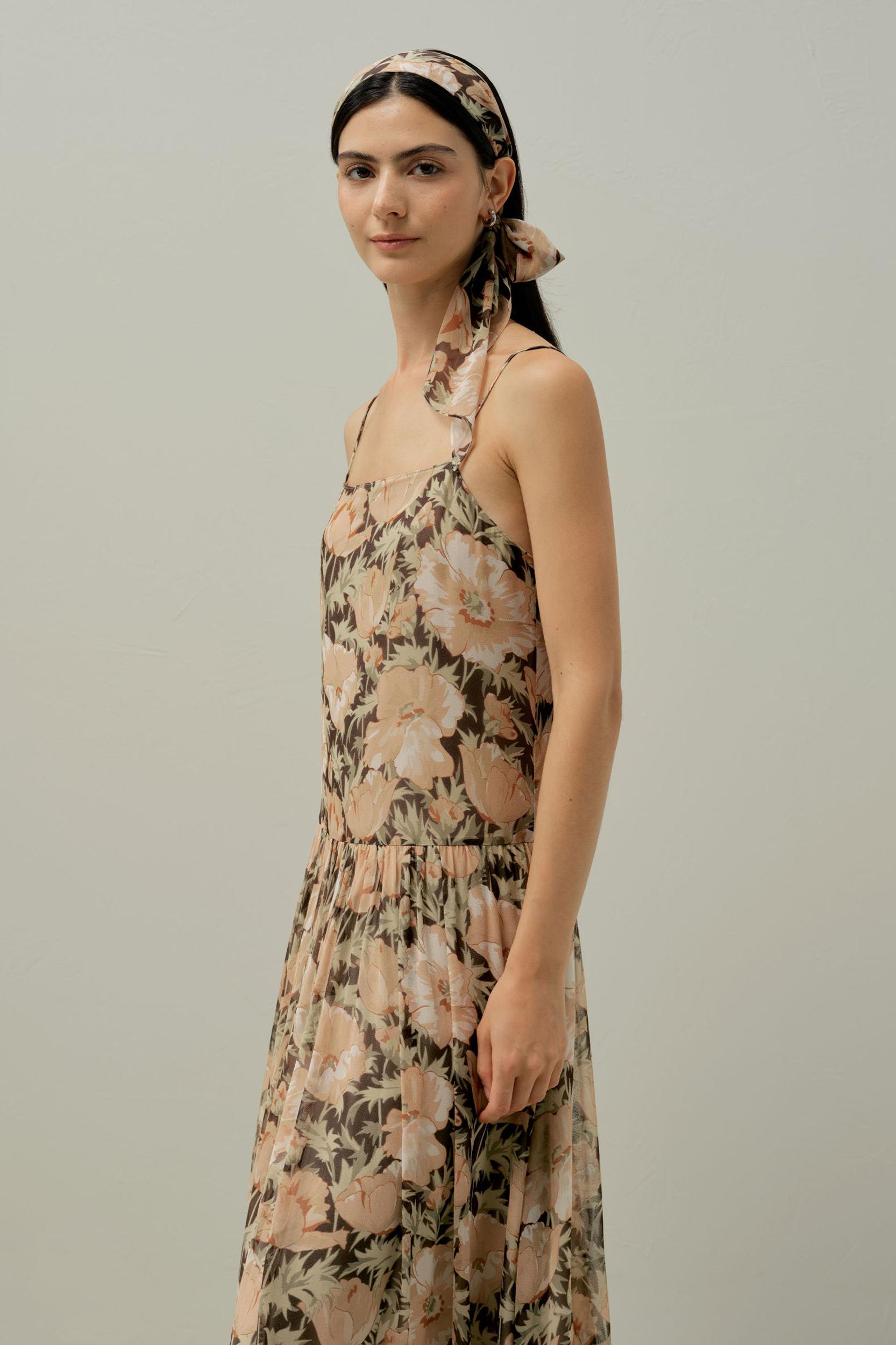 Poppy Whispered Scarf - Made With Liberty Fabric Product Image