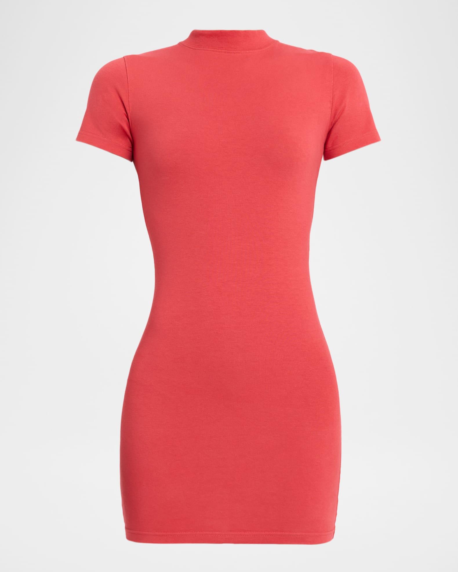 Short-Sleeve Mini T-Shirt Dress Product Image