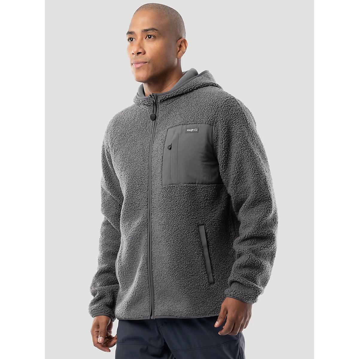 Men's Wrangler ATG™ Sherpa Zip Front Jacket Product Image