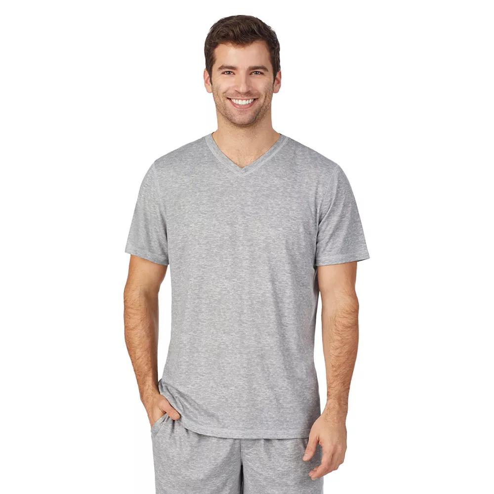 Men's Cuddl Duds® Far-Infrared Enhance V-Neck Pajama Tee,  Product Image