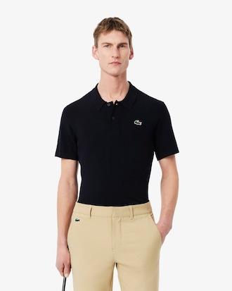 Short Sleeved Polo Collar Golf Sweater Product Image