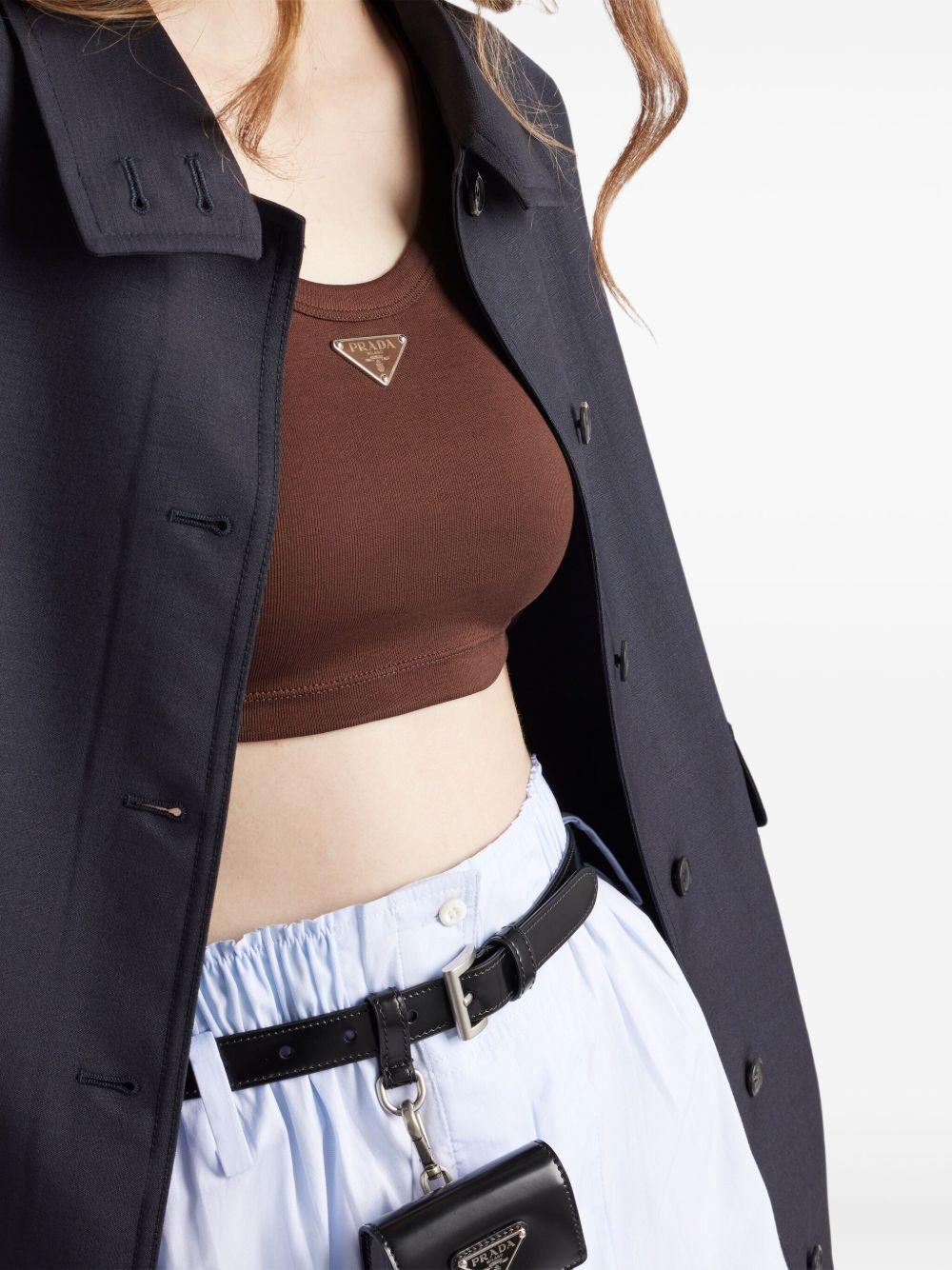 ribbed-knit tank top Product Image