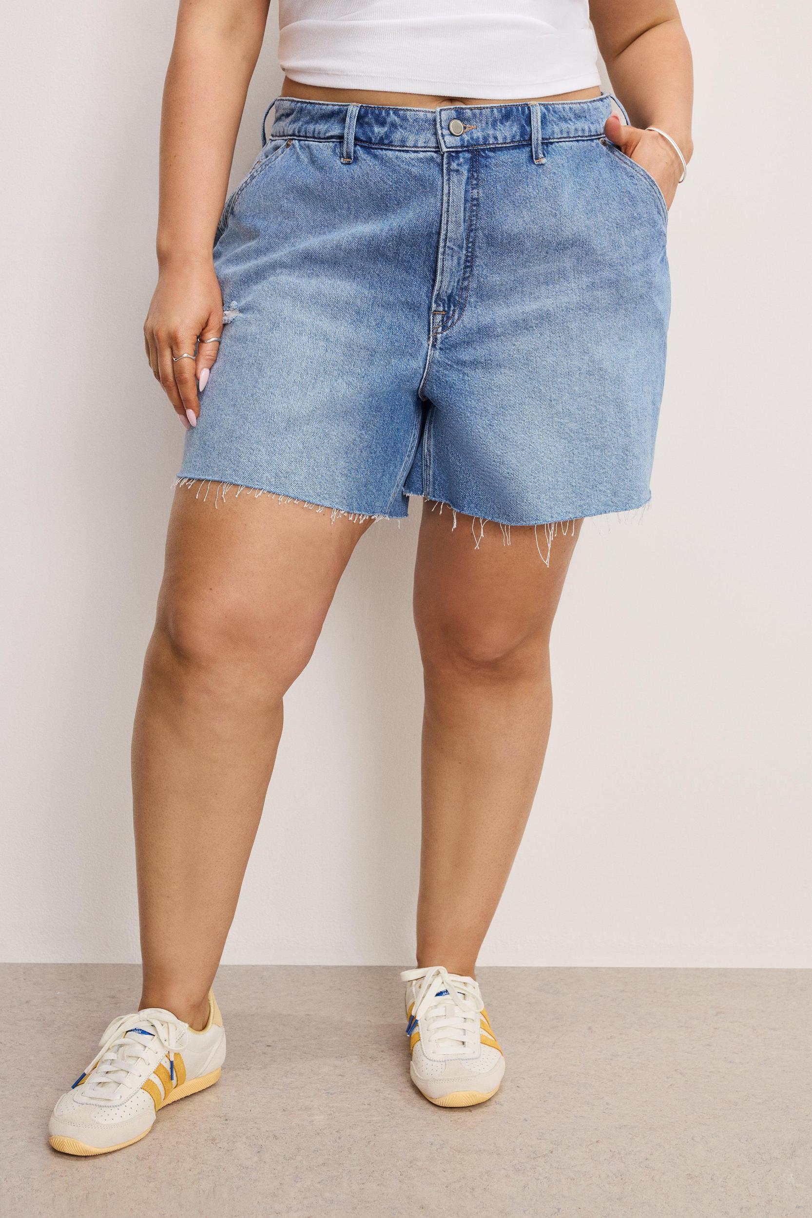 CARPENTER LONG SHORTS | INDIGO880 Product Image