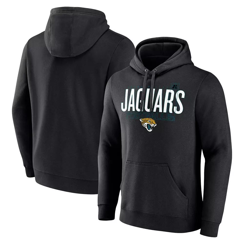Men's Fanatics Black Jacksonville Jaguars Pylon Outline Pullover Hoodie, Size: Small Product Image