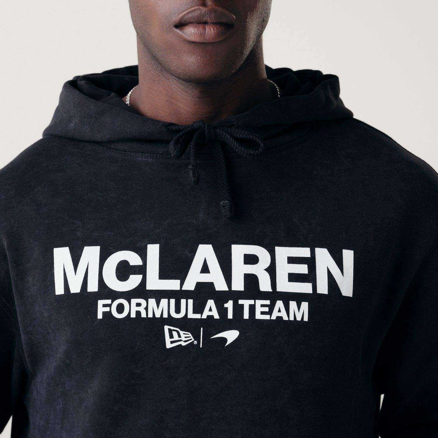 McLaren Formula 1 Team Washed Black Hoodie Male Product Image