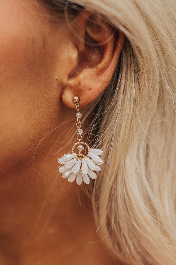Island Oasis Earrings In Ivory Product Image