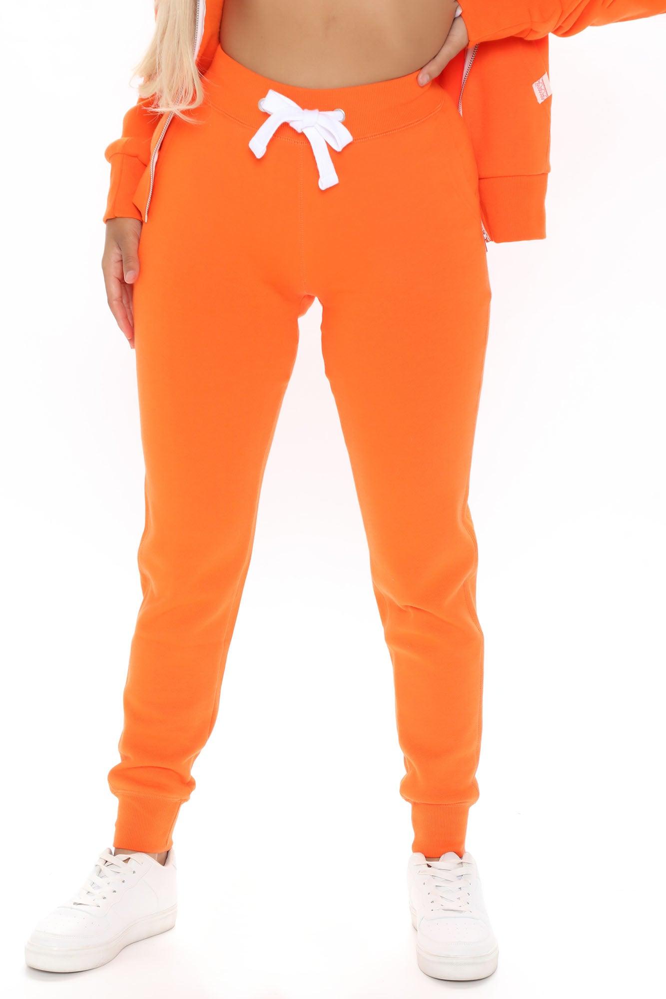 Relaxed Vibe Joggers - Orange Product Image