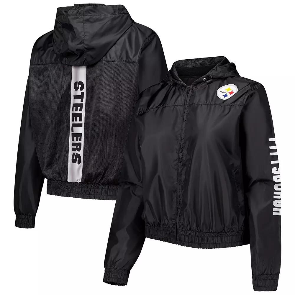 Women's Fanatics Black Pittsburgh Steelers Full-Zip Jacket,  Product Image