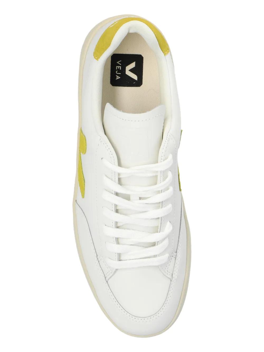 V12 Chromefree leather sneakers Product Image