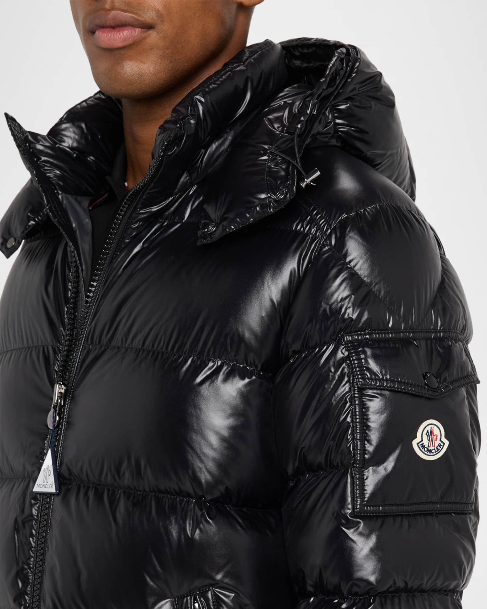 Men's Maya Hooded Short Down Puffer Jacket Product Image