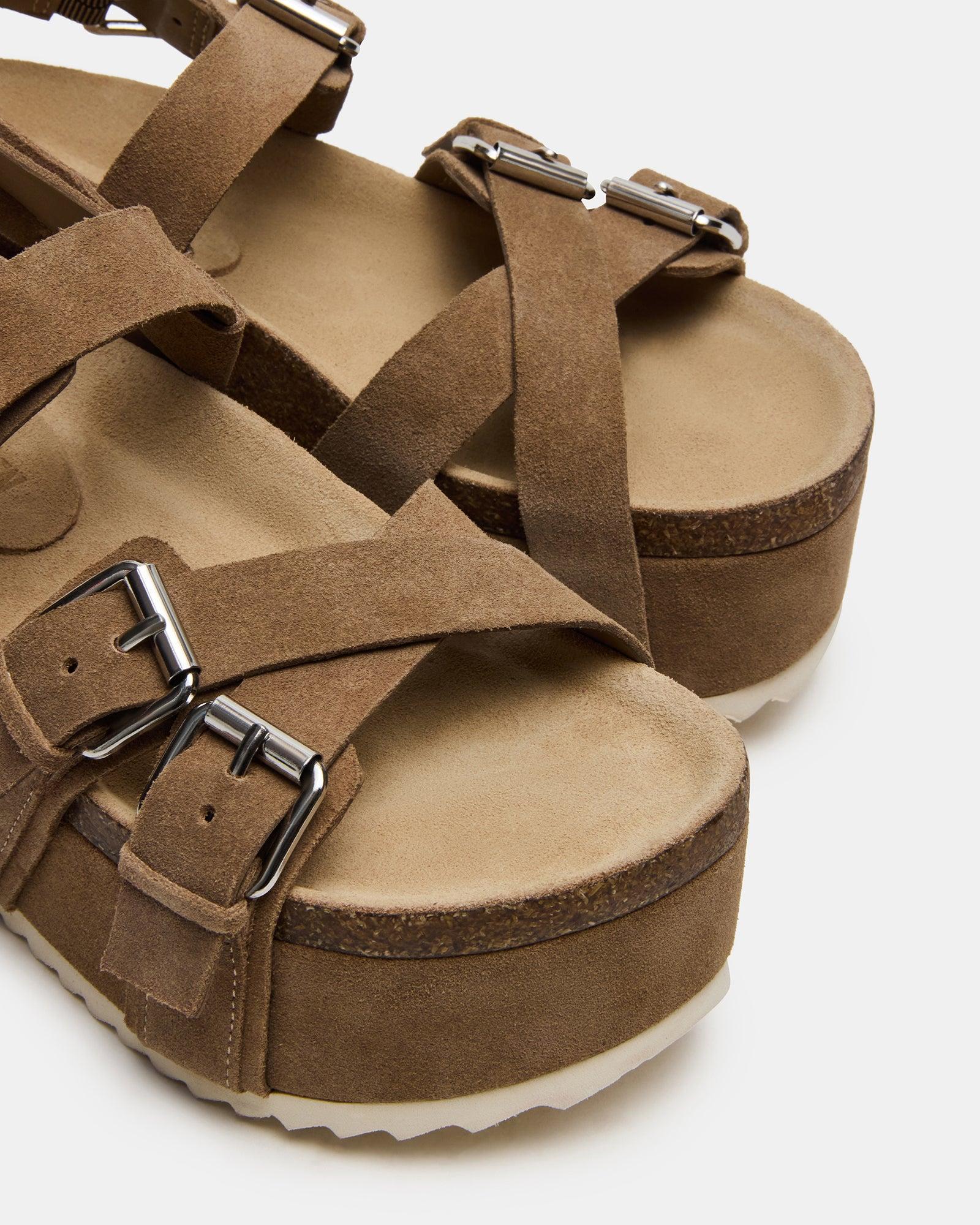 KIWI TAUPE SUEDE Female Product Image