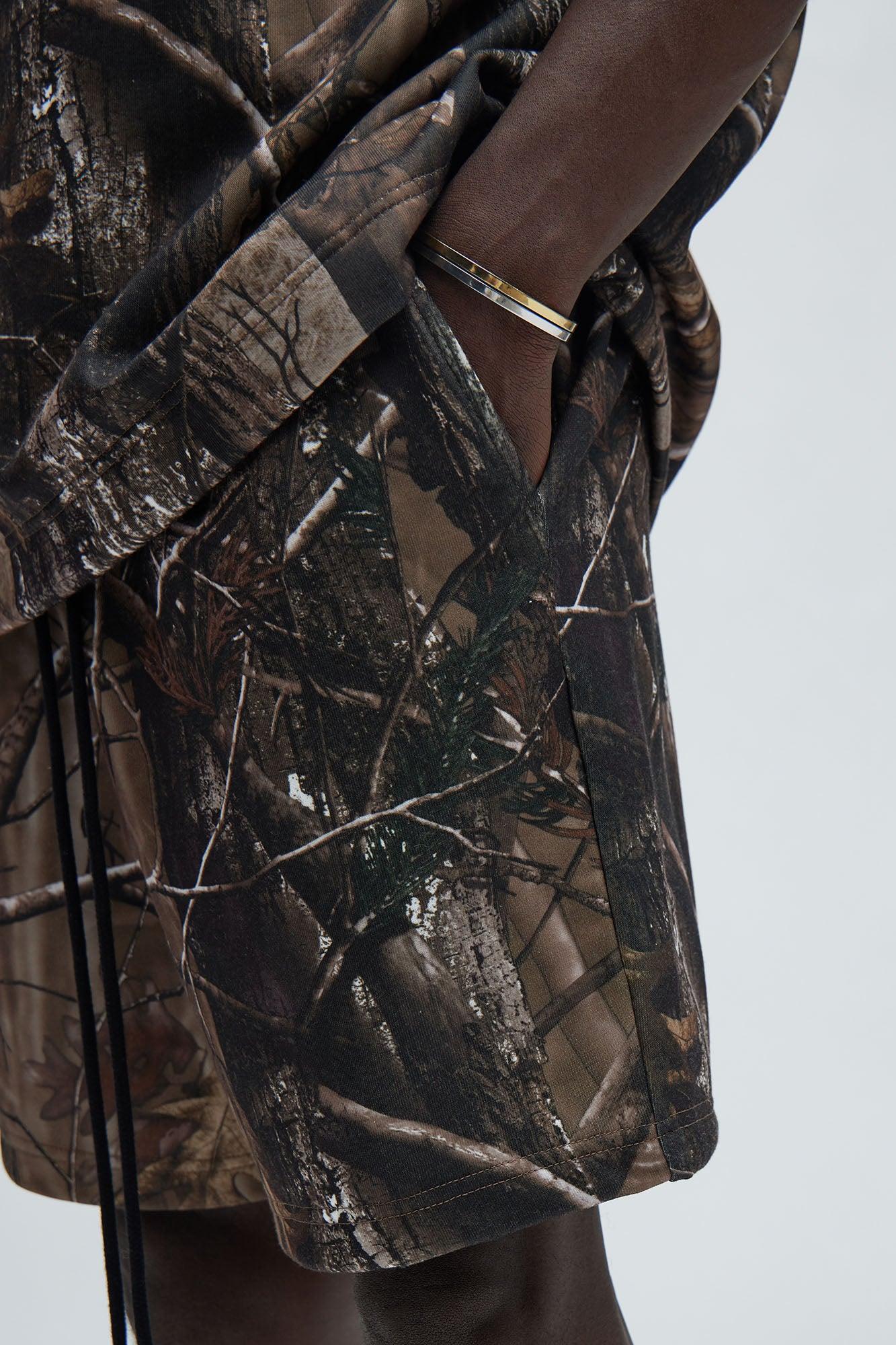 Kyal Relaxed Shorts - Camouflage Product Image