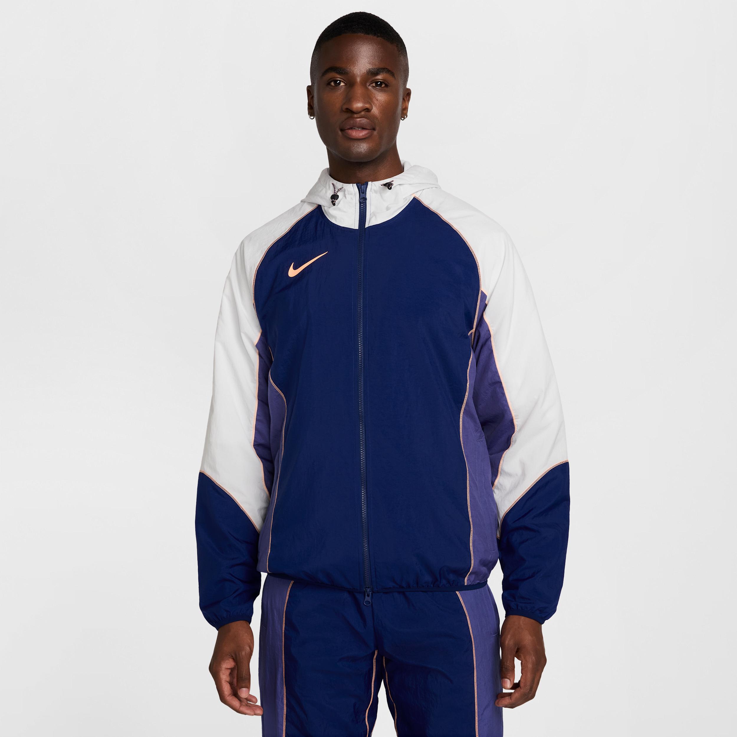Nike Men's Strike+ Water-Repellent Hooded Soccer Jacket Product Image