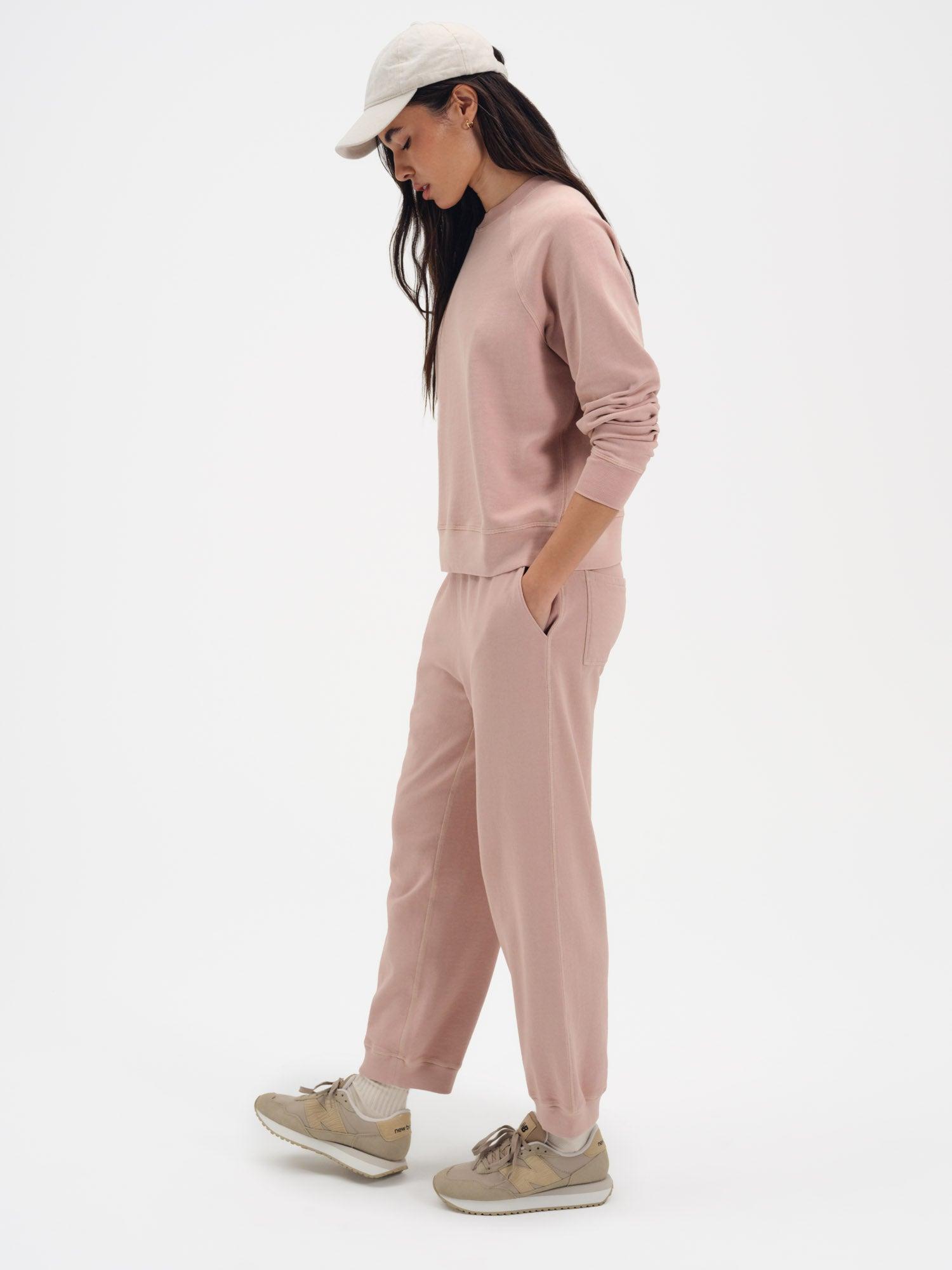Organic Lightweight Terry Sweatpants Female Product Image