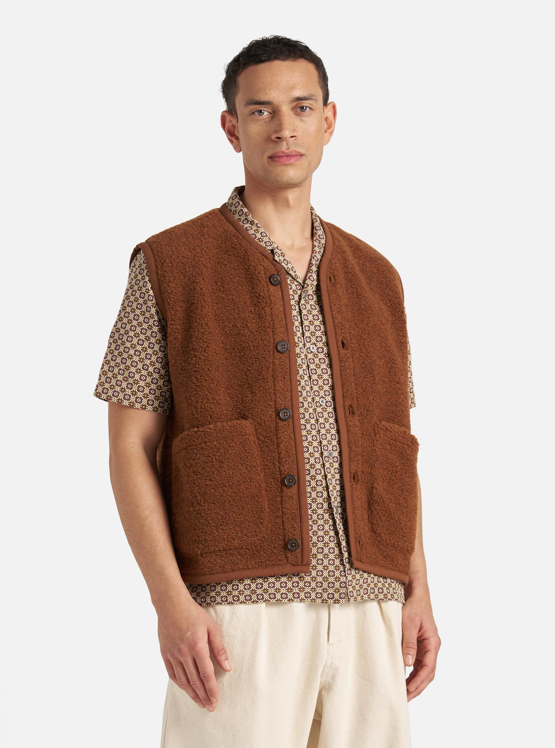 Brown Alvar Fleece Lancaster Gilet Product Image