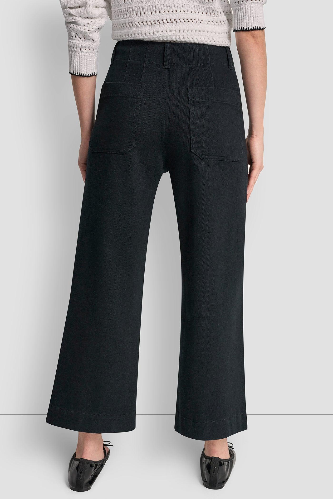 HIGH-RISE CROPPED WIDE LEG PANTS Product Image