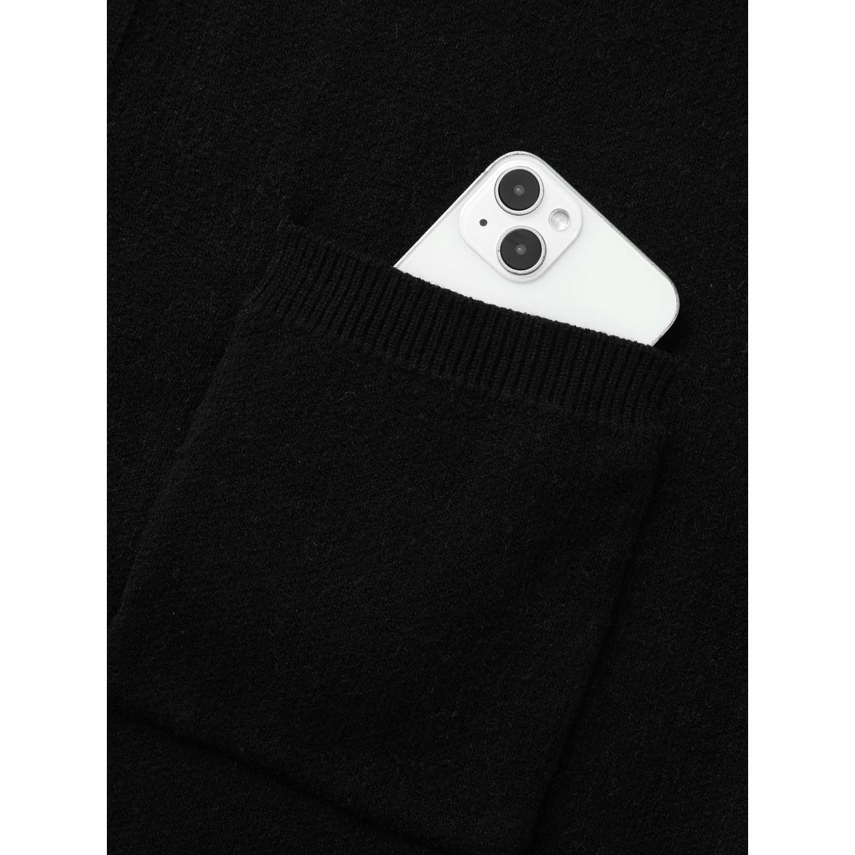 Plus Size After Midnight Bat Jacquard Printed Cardigan Black Women Casual Loose Long Sleeve Everyday Cardigans BloomChic 28/5X Product Image