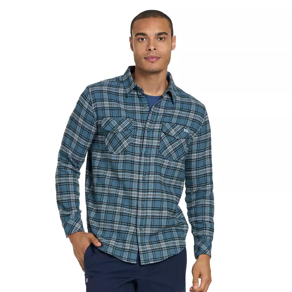 Men's Hurley Button Down Flannel,  Product Image