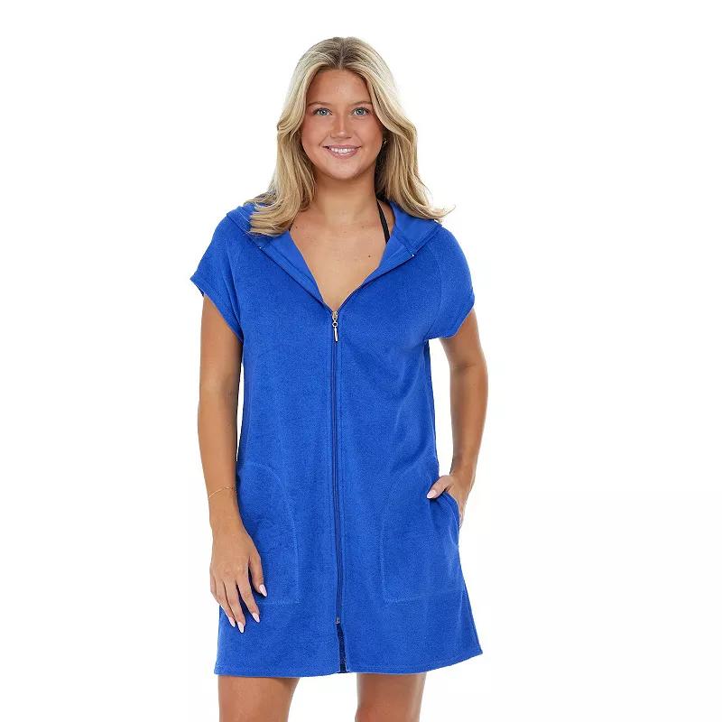 Women's Jordan Taylor Zipper Front Swim Cover Up,  Product Image