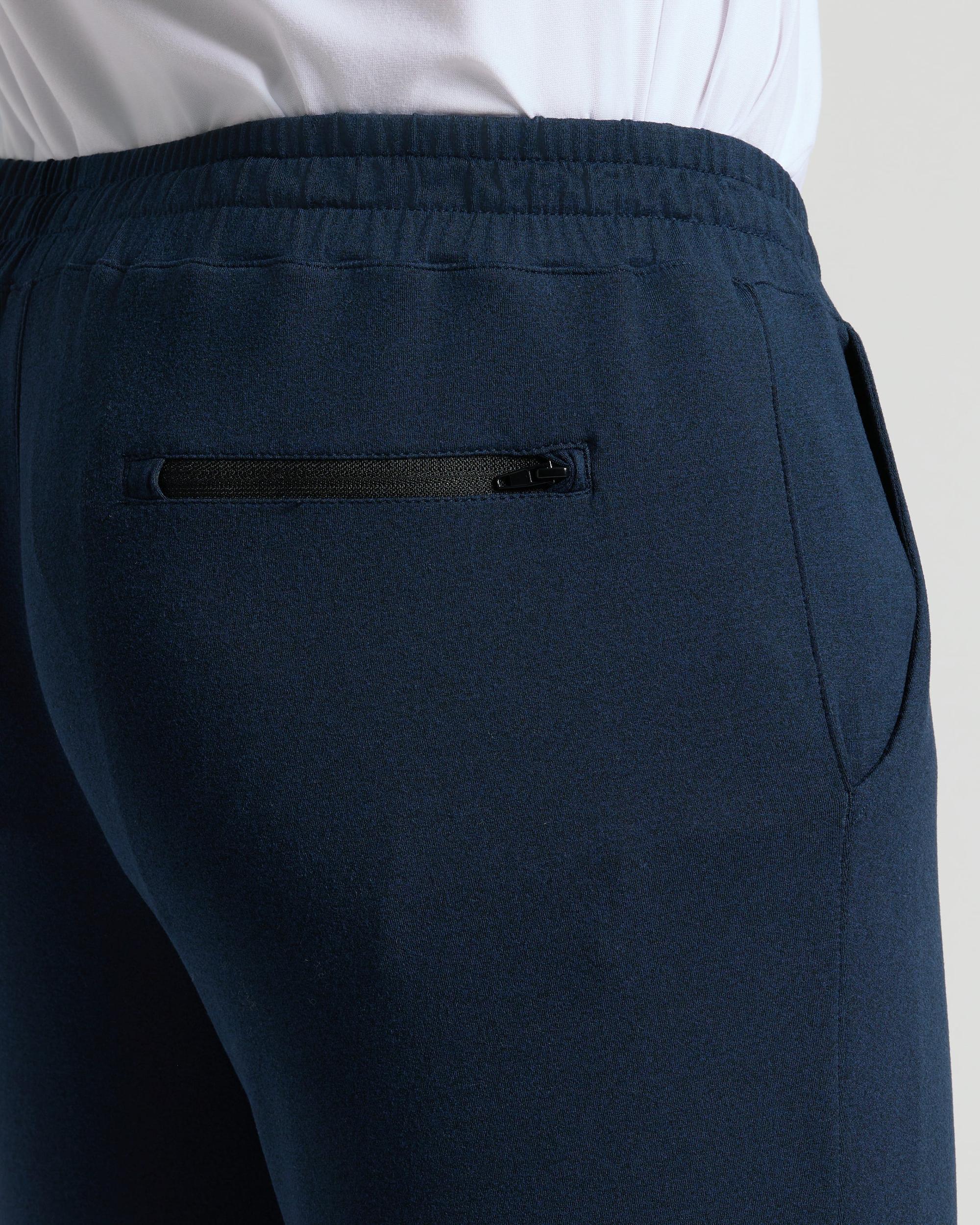 Dark Heather Navy Active Joggers Product Image