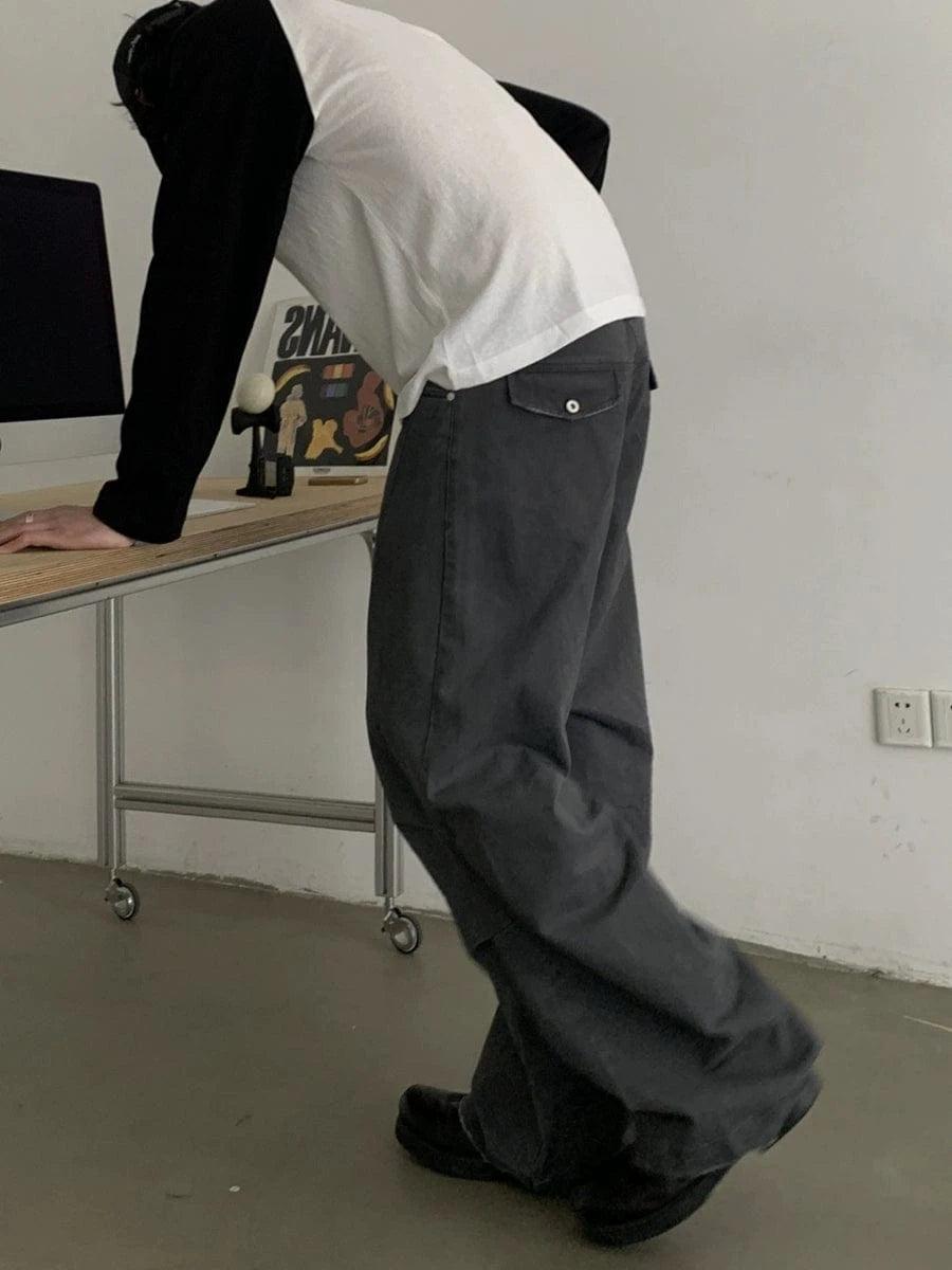 RT No. 18847 SHIGOTO STRAIGHT PANTS Product Image