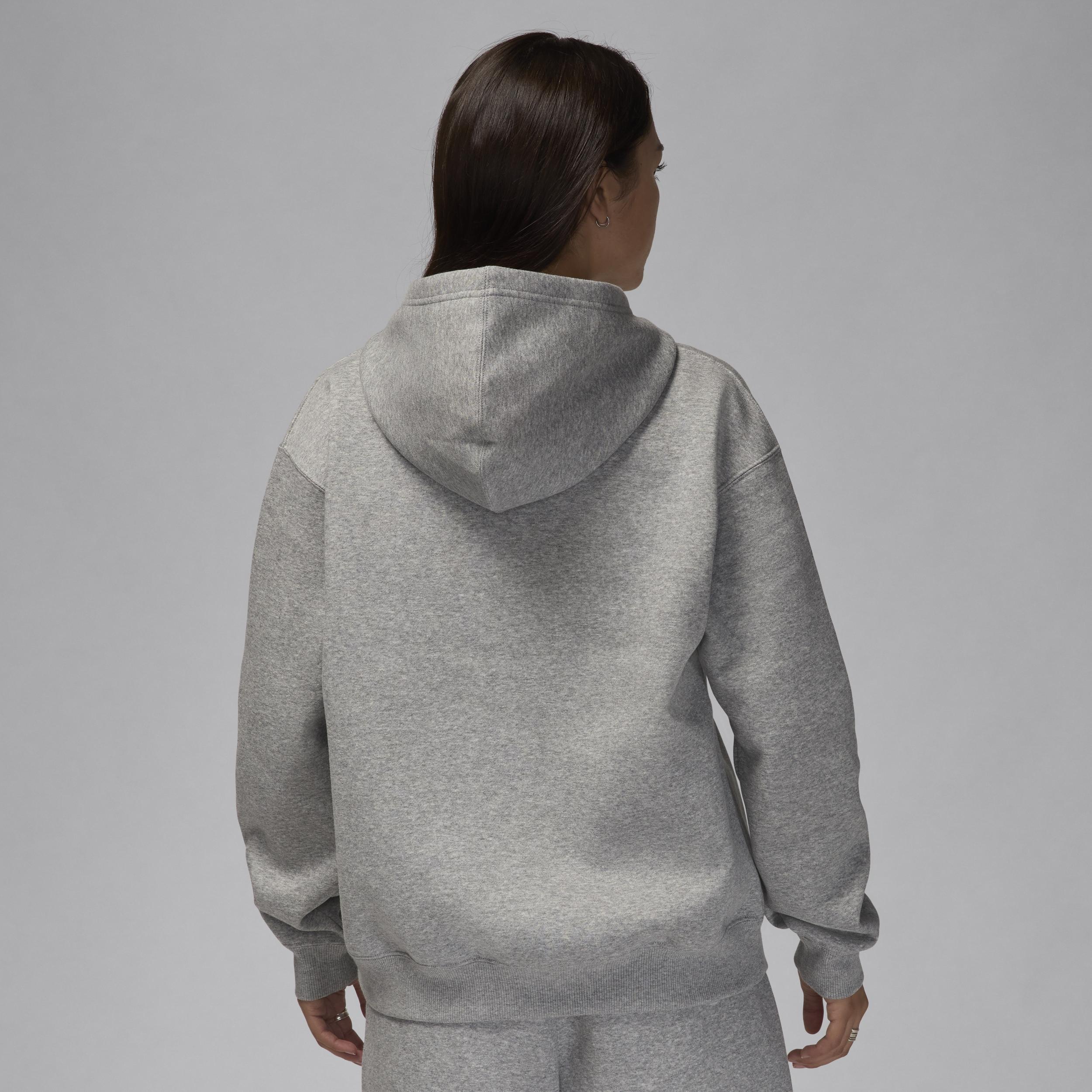Womens Jordan Brooklyn Fleece Full-Zip Hoodie | FV7167-010 Product Image