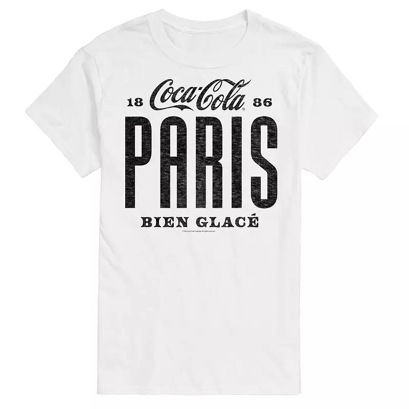 Men's Coca-Cola Paris Graphic Tee,  Product Image