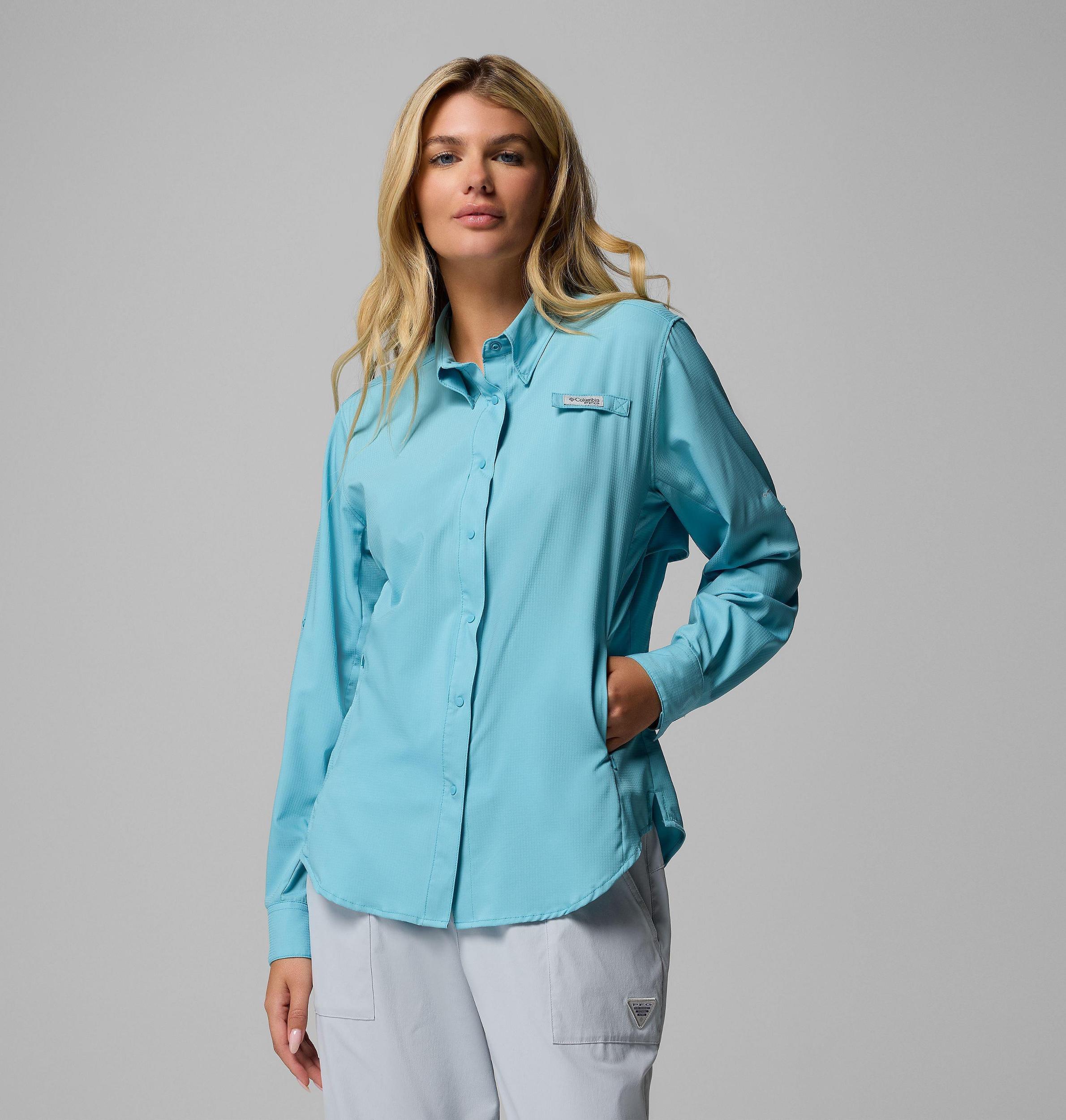 Columbia Womens PFG Tamiami II Long Sleeve Shirt- Product Image