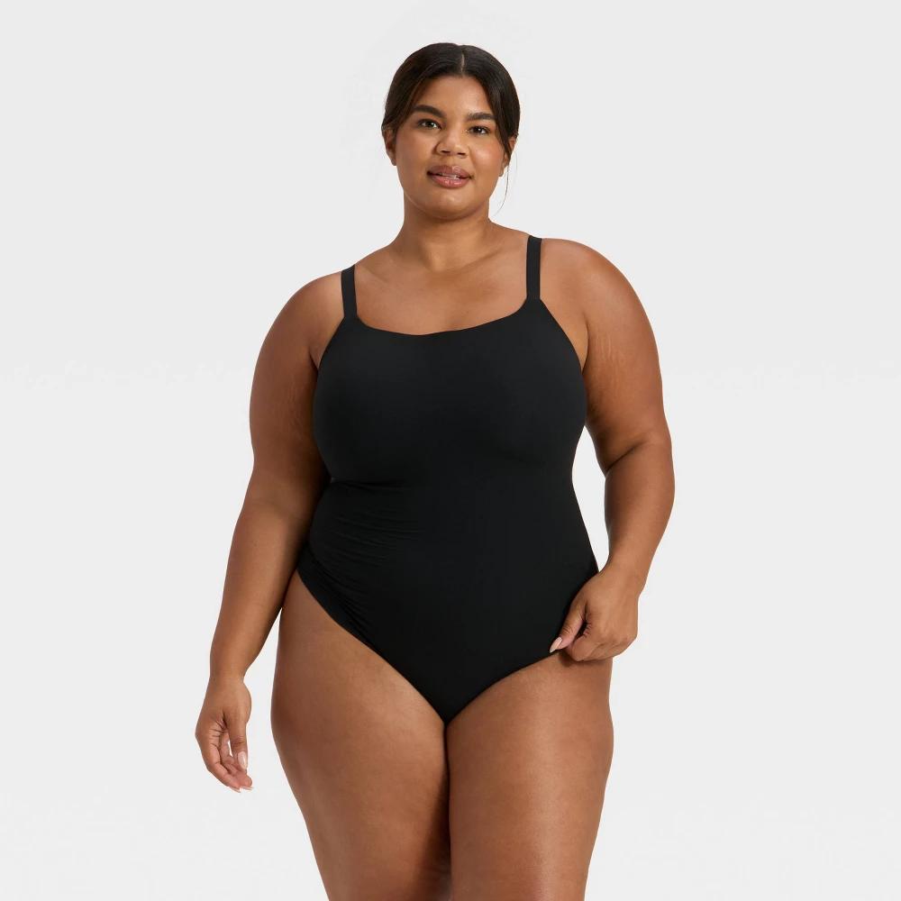 Women's Luxury Collection Luxe Stretch Lightly Lined Cami Bodysuit - Auden™ Berry Red L Product Image