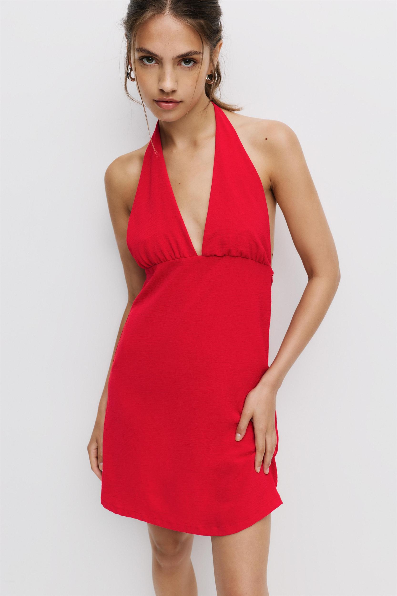 Short halter dress Product Image