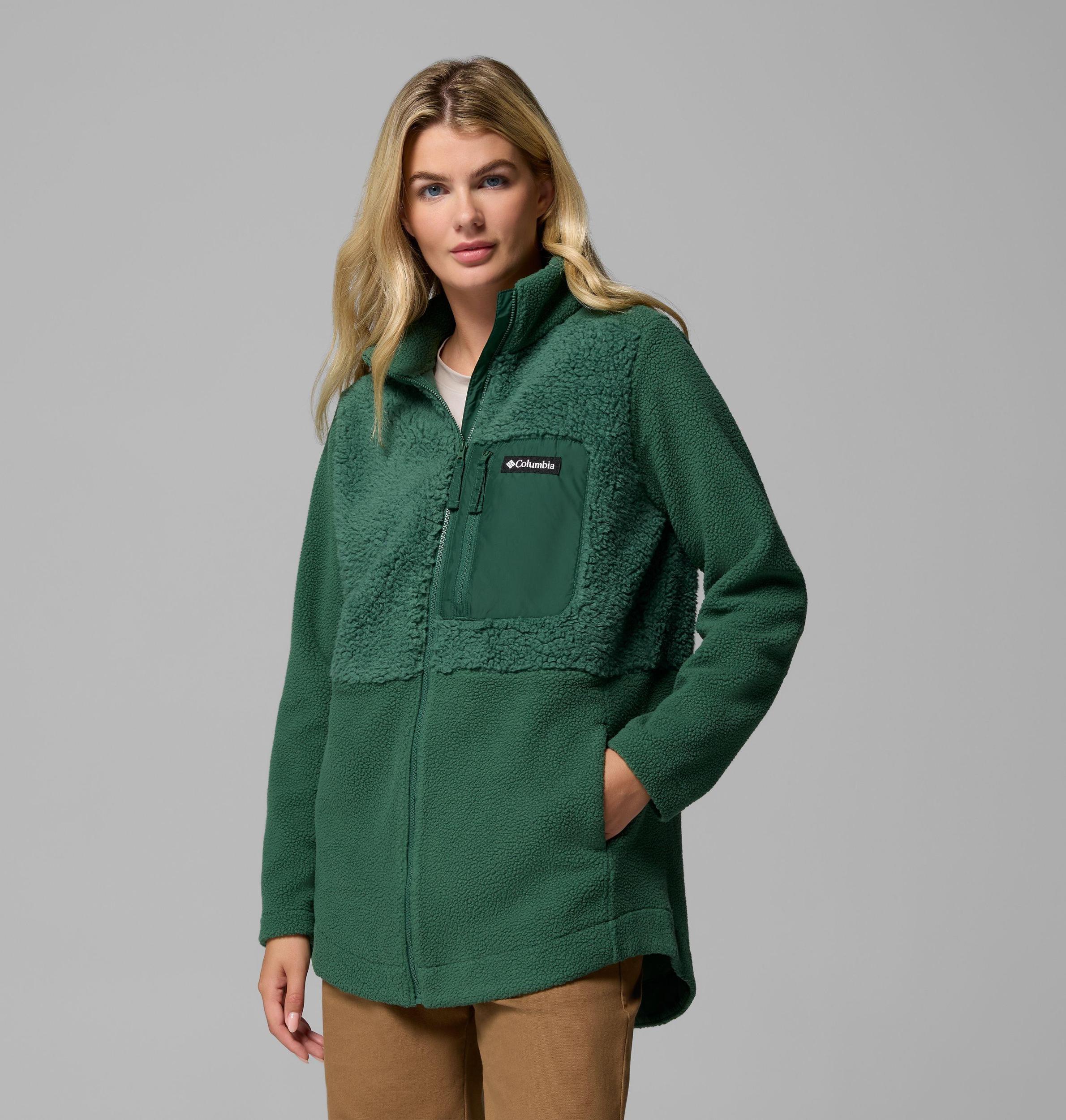 Columbia Womens Columbia Lodge Sherpa Full Zip Fleece Jacket- Product Image