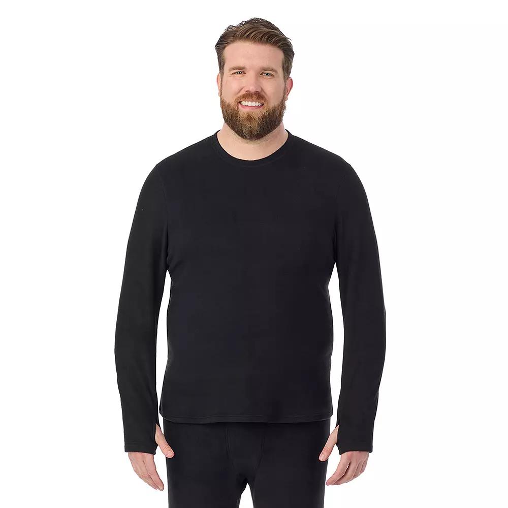Big & Tall Cuddl Duds® Heavyweight Fleecewear Performance Base Layer Crew Top, Men's,  Product Image