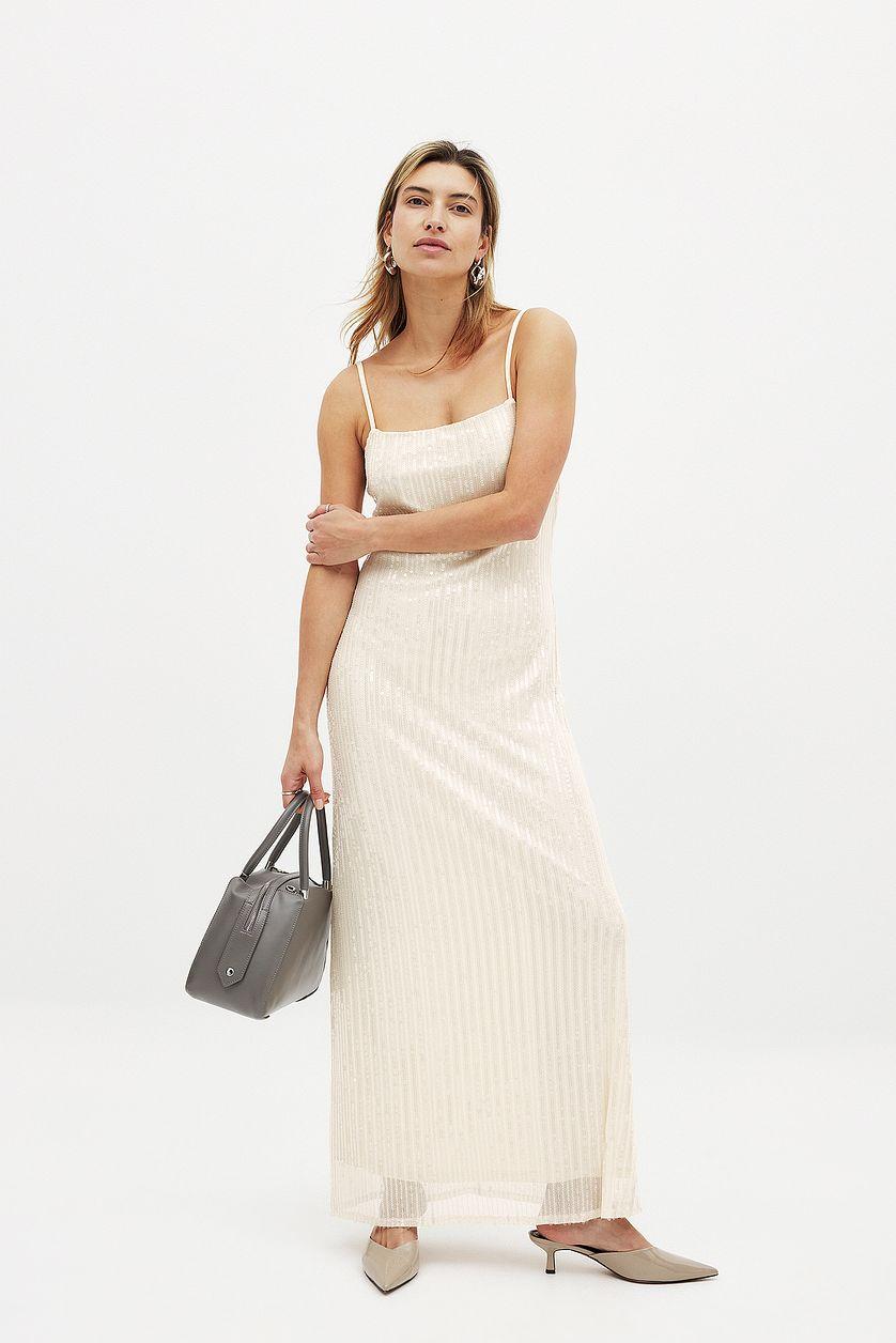 Mermaid Sequin Maxi Dress Product Image