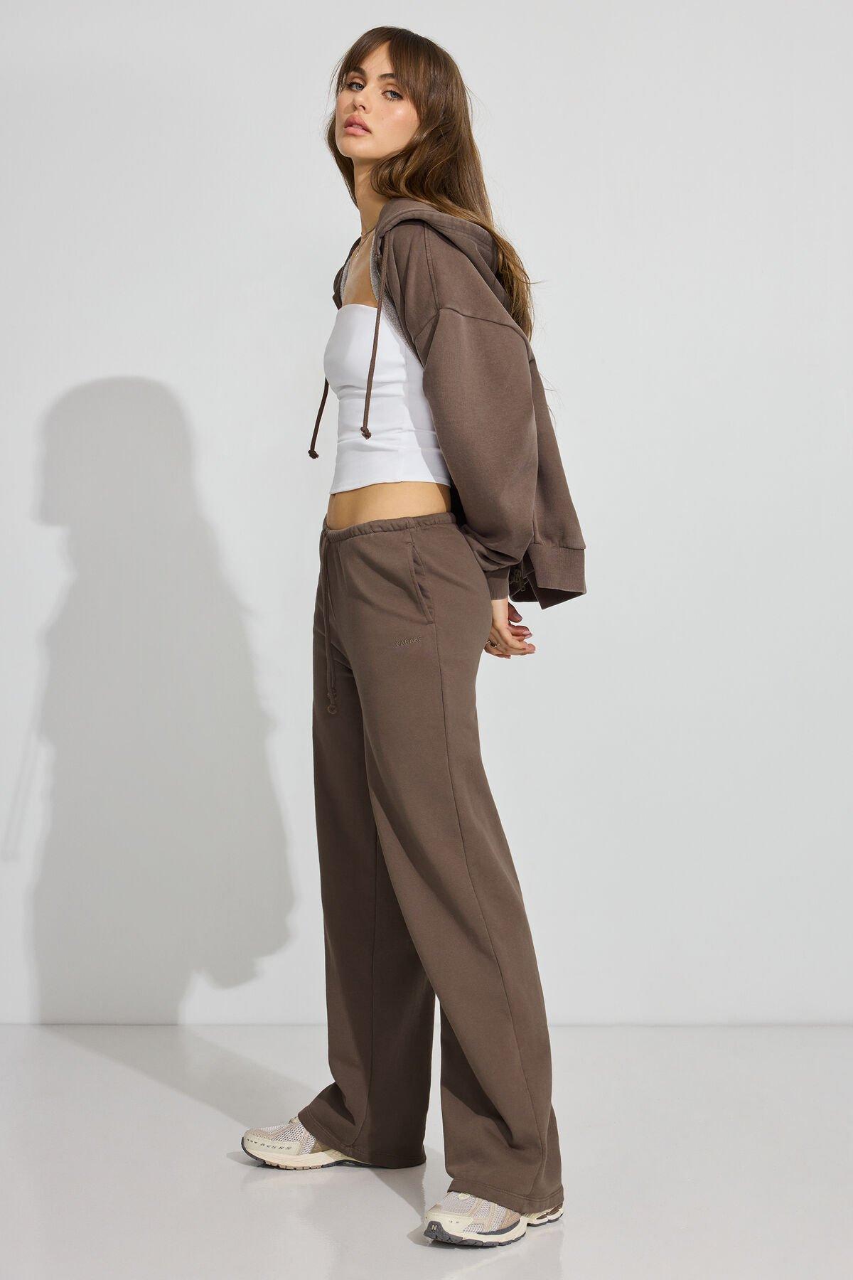 SoftTerry Wide Leg Sweatpants Product Image