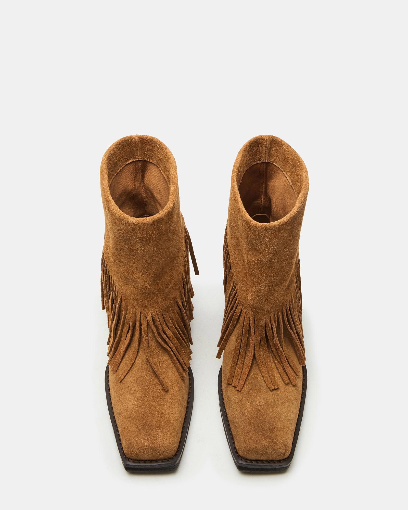 PIA FRINGE CHESTNUT SUEDE - SM REBOOTED Female Product Image