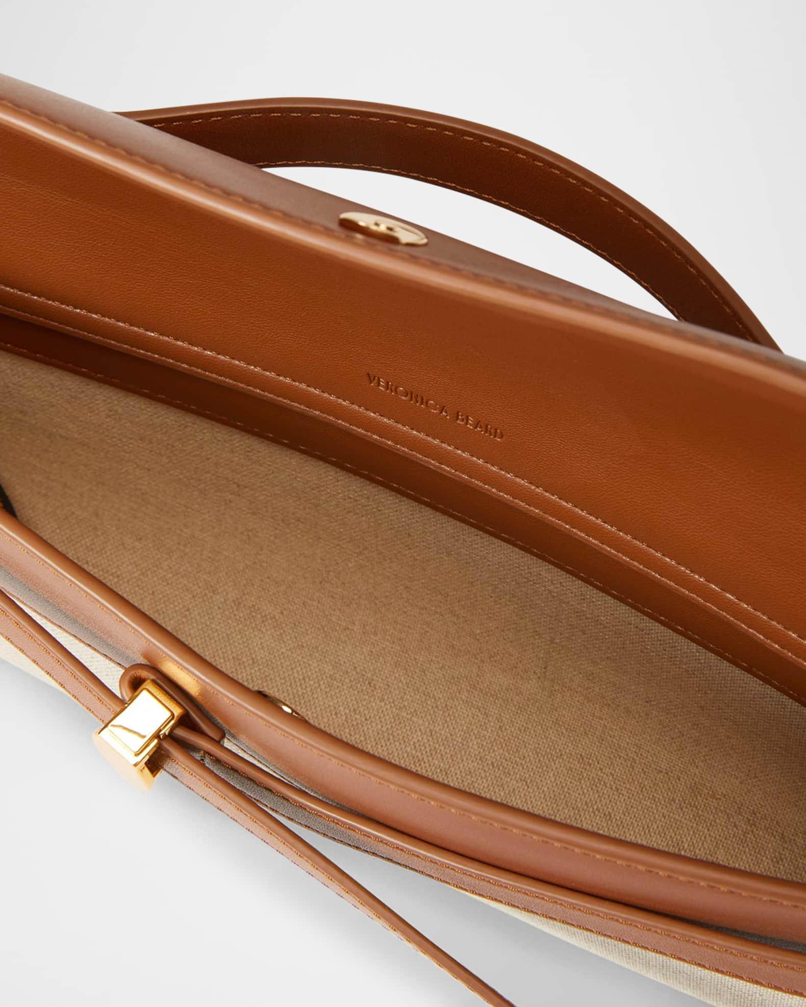 Dash Leather & Canvas Long Clutch Bag Product Image