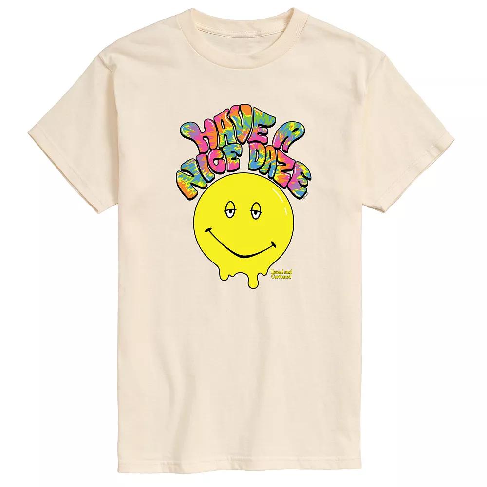 Men's Dazed and Confused Have A Nice Daze Smiley Graphic Tee,  Product Image